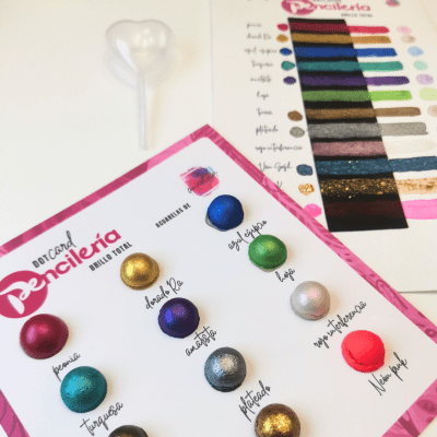 Dot Card Pencilería de Amestica - Brillo Total - 12 colores1