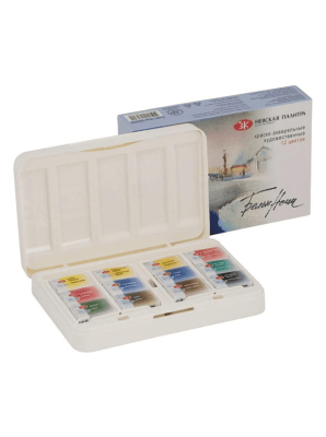 SET ACUARELAS WHITE NIGHTS - 12 COLORES 1/11