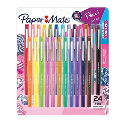 Papermate Flair - 24 colores edición candy pop