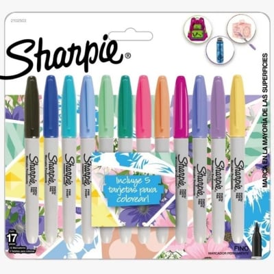 Marcadores Sharpie - Set 12 Colores girls1