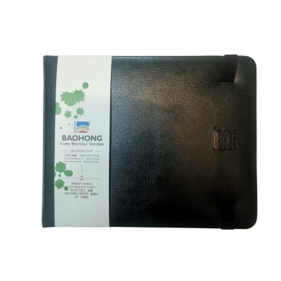 Libreta Acuarela Baohong Academy 100% algodón 12x16 cm3