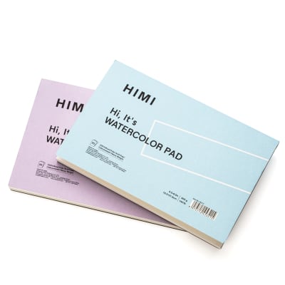 PAD HIMI ACUARELA 300gr 20h 14x21.6 cm (block papel acuarela)