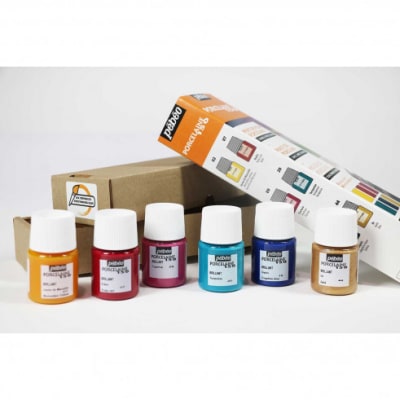 SET PEBEO PORCELANA Iniciación 2 - 6 colores x 20 ml