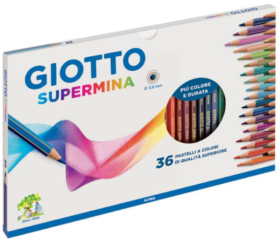 LAPICES GIOTTO SUPERMINA - SET 36 COLORES1