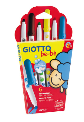 LAPICES GIOTTO BEBÉ - 6 MARCADORES1