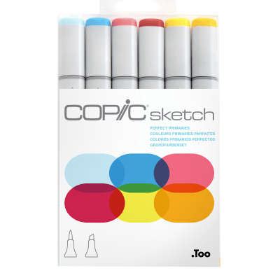 COPIC SKETCH - SET COLORES PRIMARIOS PERFECTOS1