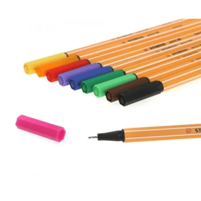 SET TIRALINEAS STABILO POINT 88 - 10 COLORES F 0.4MM