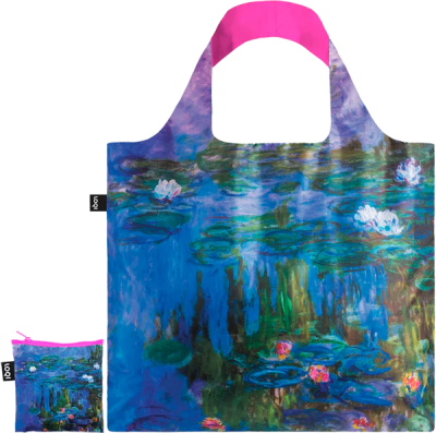 BOLSAS LOQI Museum Collection MONET Water Lillies