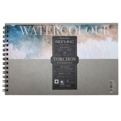 CROQUERA ACUARELA FABRIANO - 21X 29.7 25% ALGODÓN TORCHÓN