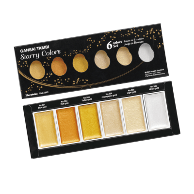 ACUARELAS KURETAKE GANSAI TAMBI - STARRY COLORS1