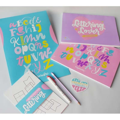Kit Lettering Pamebrí1