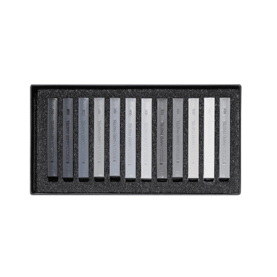 SET PASTELES LYRA GRAY TONES - 12 COLORES