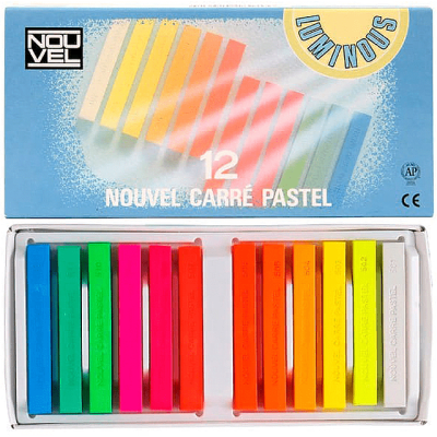 SET PASTEL SAKURA Nouvel Carré - SET 12 COLORES LUMINOSOS