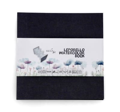 Leporello Watercolor book - 300 gramos papel 100% algodón- Variedad de tamaños