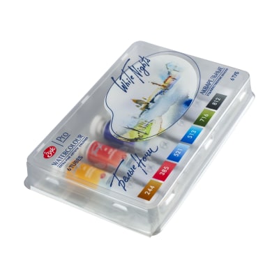 Set Acuarelas White Nights 6 Tubos - Urban Sketch1