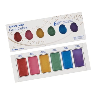 ACUARELAS KURETAKE GANSAI TAMBI - GEM COLORS