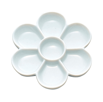 PALETA MEZCLADORA KURETAKE - FLOR 7 ESPACIOS 15 CM1