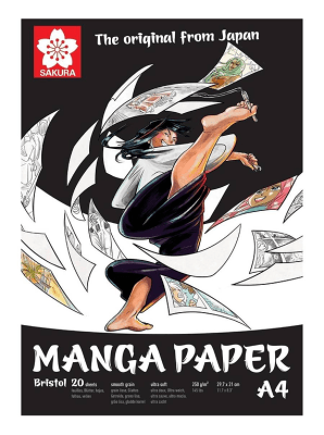 BLOCK BRISTOL SAKURA - MANGA PAPER A41