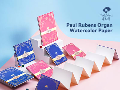 Libreta PAUL RUBENS Acordeón Star Organ A5 - Grano Fino y Satinado ( revisar opciones)