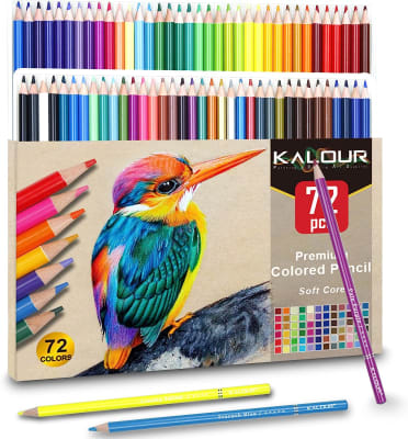lápices de color KALOUR - 72 Colores SOFT CORE