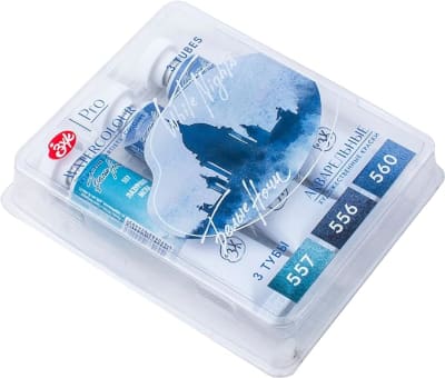 Set Tubos White Nights MIDNIGHT- Colores Granulados - 3 TUBOS X10 ML