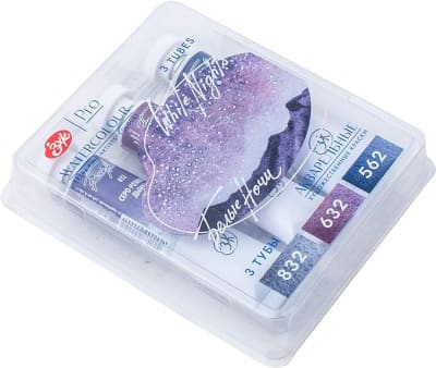 Set Tubos White Nights SPACE- Colores Granulados , 3 TUBOS X10 ML
