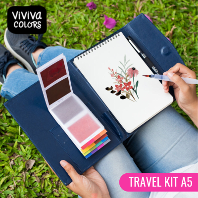 Travel Kit Acuarela Viviva - A51