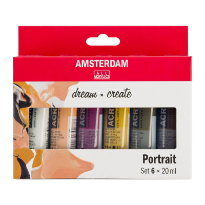 ACRILICOS AMSTERDAM STANDARD SERIES - SET PORTRAIT 6 X 20ML