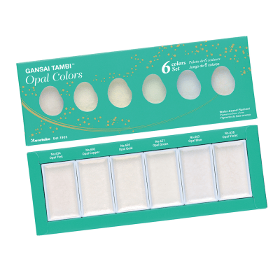ACUARELAS KURETAKE GANSAI TAMBI - OPAL COLORS