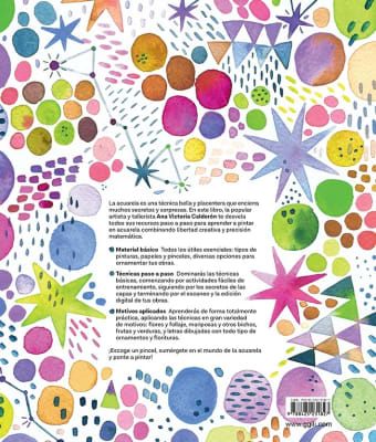 Libro - Acuarela Creativa, Ana Victoria Calderón