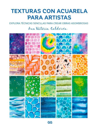 Libro- Textura Con Acuarela Para Artistas, Ana Victoria Calderón