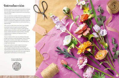 LIBRO EDITORIAL CONTRAPUNTO Flores de Papel