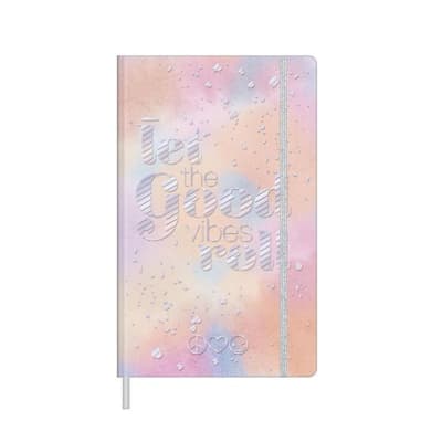 CUADERNO PUNTEADO 80 HOJAS 128 x 208mm DURAZNO