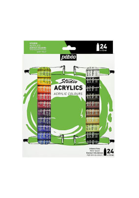 SET ACRÍLICOS PEBEO Studio 12ml - 24 Colores3