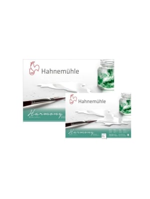 Block Acuarela Hahnemhuhle Harmony  Satinado 12 hojas - Variedad de Tamaños