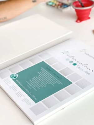 BLOCK HAHNEMÜHLE Watercolour Selection- 14 hojas  Algodón 17x24 cm