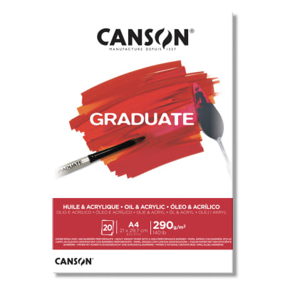 Block Canson Graduate ÓLEO Y ACRÍLICOS