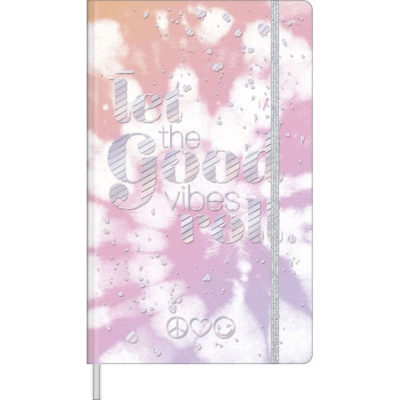 CUADERNO PUNTEADO 80 HOJAS 128 x 208mm PASTEL ROSA3