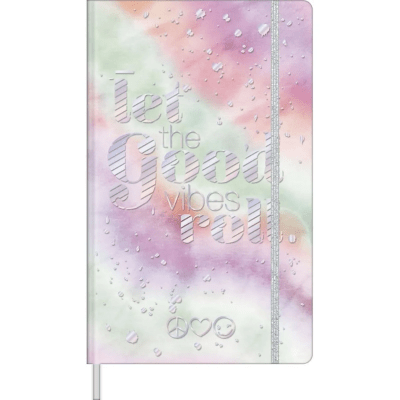 CUADERNO PUNTEADO 80 HOJAS 128 x 208mm PASTEL VERDE1