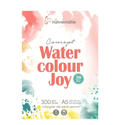 Block Acuarela Hahnemuhle Concept Joy 300gr 50 Hojas
