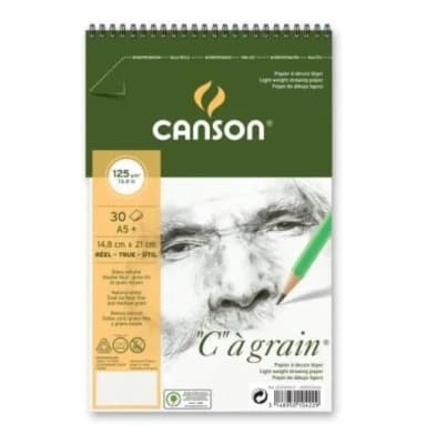 CROQUERA CANSON C'AGRAIN - A5 125 GRMS , 30 HOJAS1