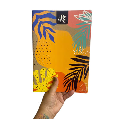 Libreta Revive Torre Cosida - 60 hojas recicladas tamaño b52