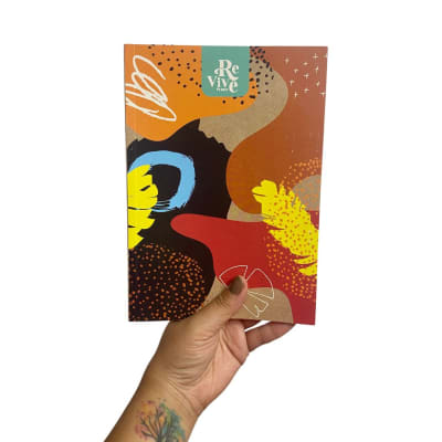 Libreta Revive Torre empastada - A5 80 hojas, papel reciclado1