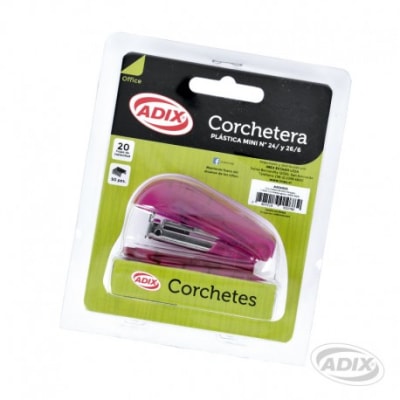 CORCHETERA BOLSILLO ROSADA ADIX +Corchetes