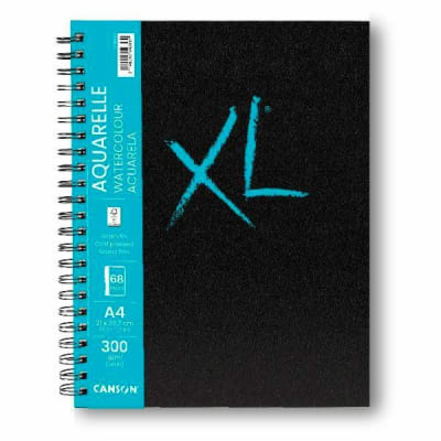 ARTBOOK CANSON XL Acuarela 300gr - A4 (21x29,7 cm.)