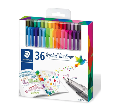 FINELINER STAEDTLER - SET 36 COLORES1