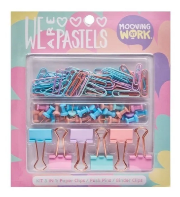SET PASTEL ESCRITORIO CLIPS-APRETADORES Y PINS MOOVING1