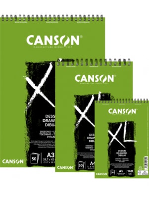 CROQUERA CANSON DESSIN DIBUJO 160 GRMS - Variedad de Tamaños1