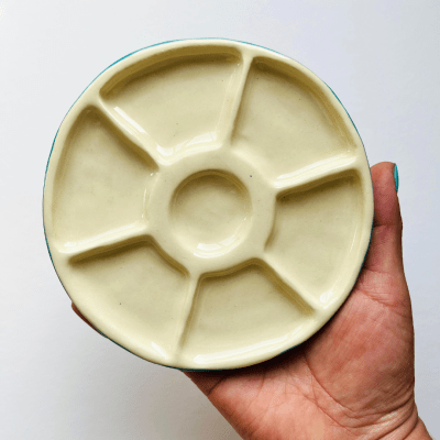 MEZCLADOR REDONDO Cerámica de CATACERAMICA - TURQUESA1