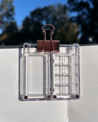 MINI PALETA De Viaje Transparente
